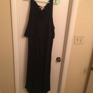Black High/Low Dress